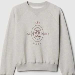 Doen Gap collab logo sweatshirt